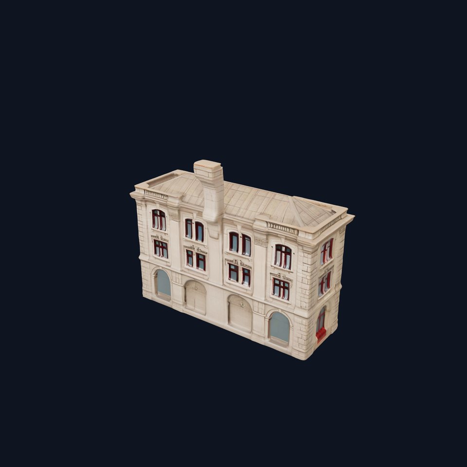 Vintage Stone Building model pack